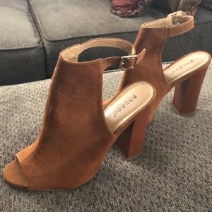 Bamboo Open Toe Booties